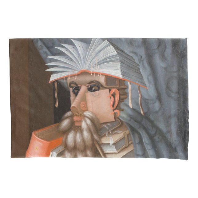 Giuseppe Arcimboldo - The Librarian Pillowcase (Front)