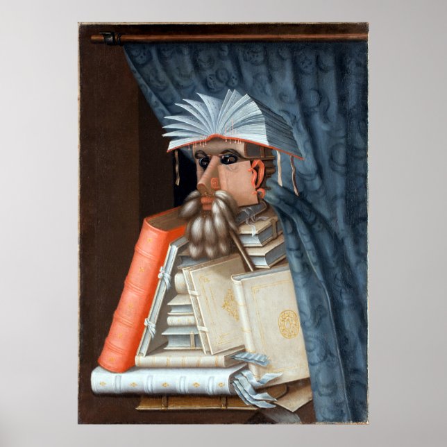 Giuseppe Arcimboldo The Librarian Poster (Front)