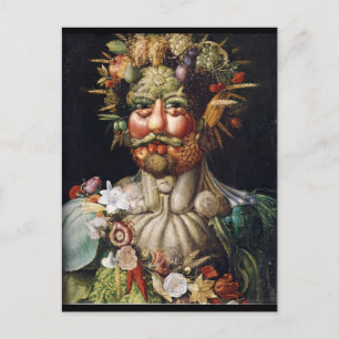 Giuseppe Arcimboldo Vegetable Man (Vertumnus) Postcard