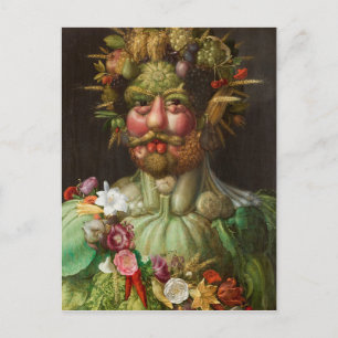GIUSEPPE ARCIMBOLDO - Vertumnus 1590 Postcard