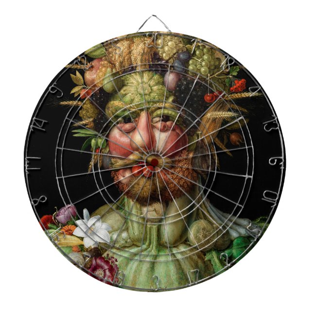 Giuseppe Arcimboldo - Vertumnus Dartboard (Front)