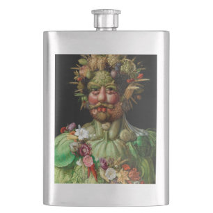 Giuseppe Arcimboldo - Vertumnus Hip Flask