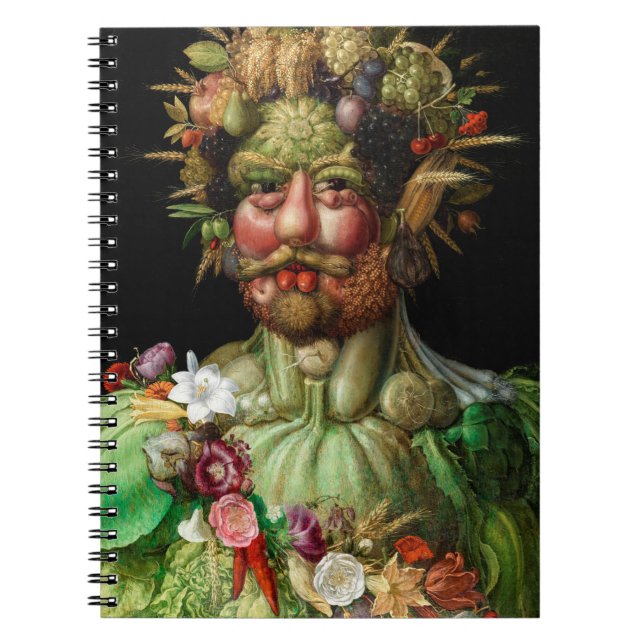 Giuseppe Arcimboldo - Vertumnus Notebook (Front)