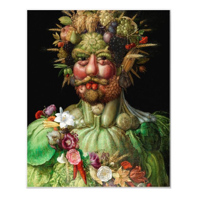 Giuseppe Arcimboldo - Vertumnus Photo Print (Front)