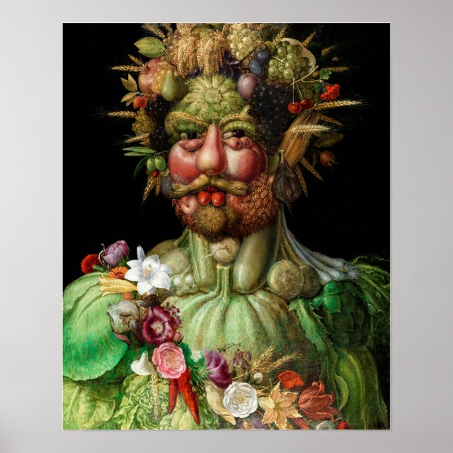 Giuseppe Arcimboldo - Vertumnus Poster (Front)