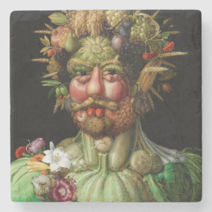 Giuseppe Arcimboldo - Vertumnus Stone Coaster