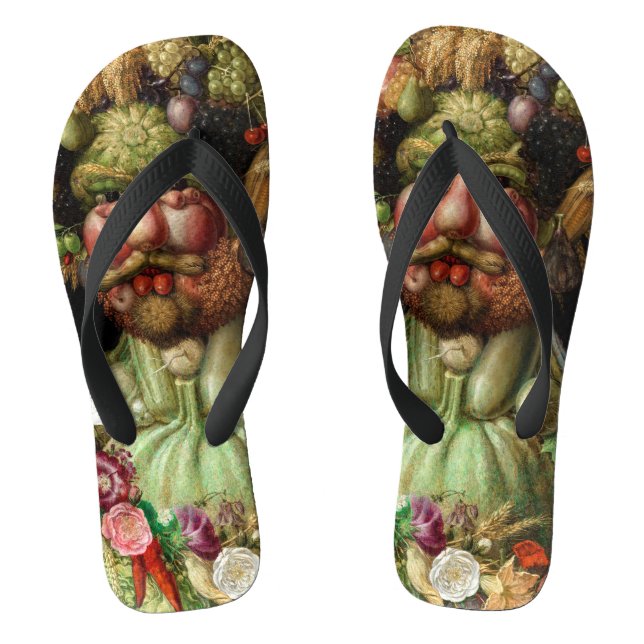 Giuseppe Arcimboldo - Vertumnus Thongs (Footbed)