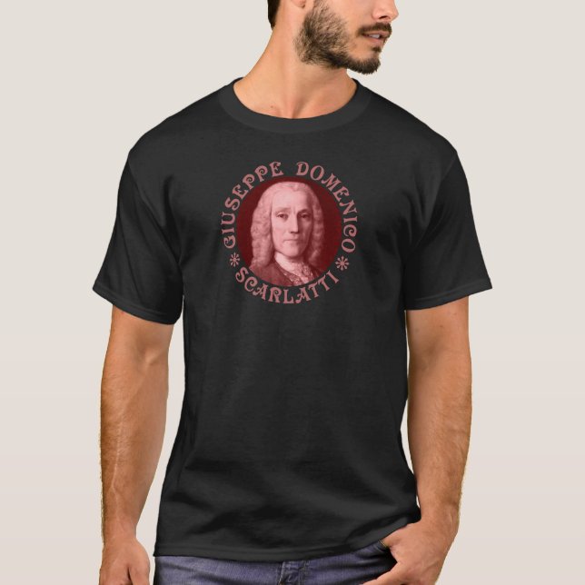 Giuseppe Domenico Scarlatti - Red - ZZ T-Shirt (Front)