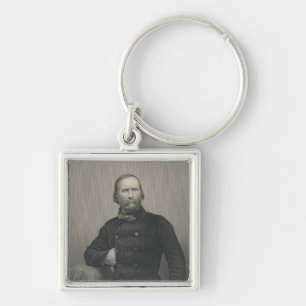 Giuseppe Garibaldi, engraved by D.J Pound Key Ring