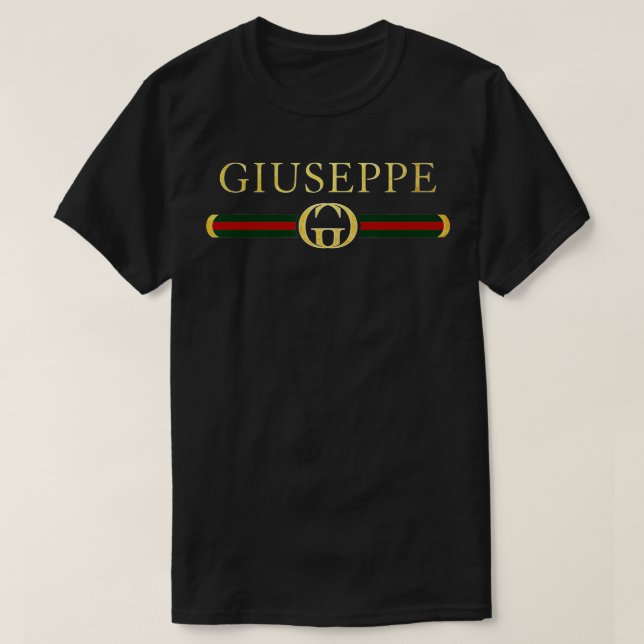 Giuseppe Name Personalized Royal Luxury Gift Men W T-Shirt (Design Front)
