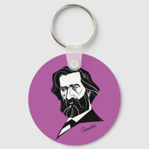 Giuseppe Verdi Key Ring