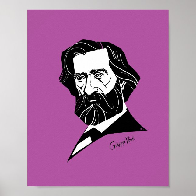 Giuseppe Verdi Poster (Front)