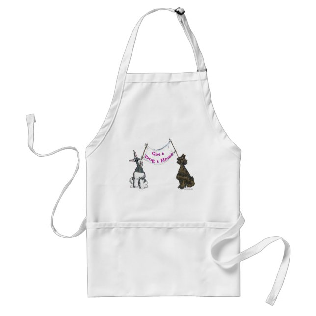 Give a Dog A Home Standard Apron (Front)