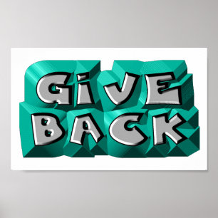 Give Back Poster