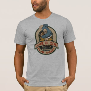 Give Blood Play Rugby T-Shirt