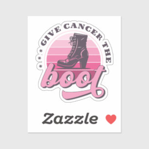 Give Cancer the Boot Breast Cancer Awareness