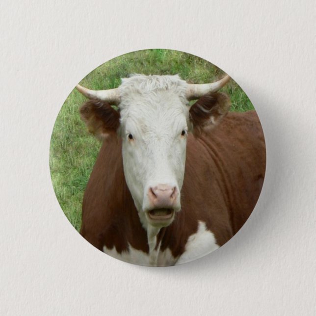 Give 'Em the Bird For Thanksgiving 6 Cm Round Badge (Front)