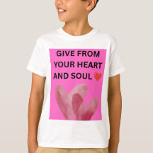 GIVE FROM YOUR HEART AND SOUL ❤️
