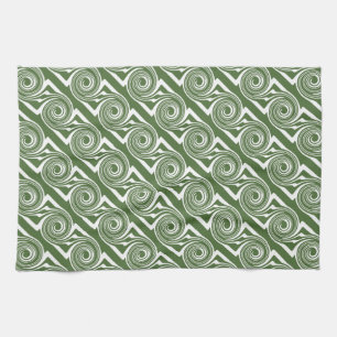 Give It a Whirl II Graphic Dish Towel