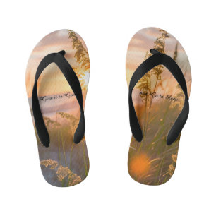 Give it to God Go to Sleep Good Night Quote Design Kid's Thongs