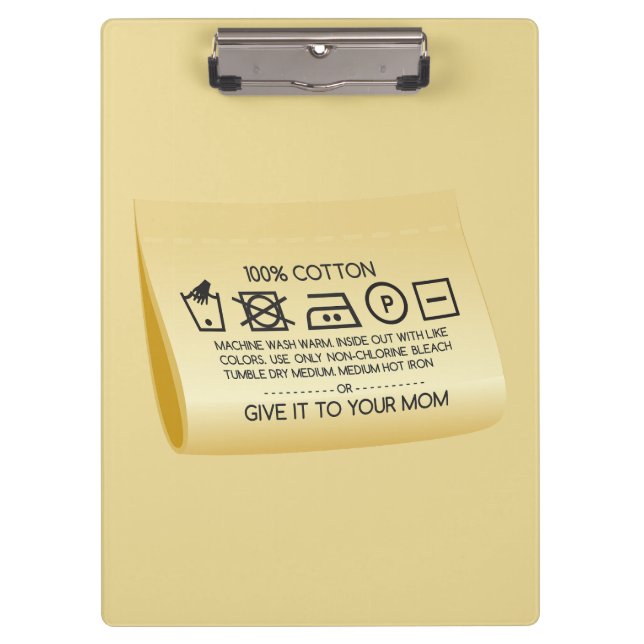 Give it to your mum 1 clipboard (Front)