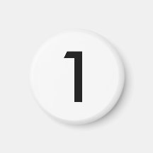 Give me a 1 (white) magnet