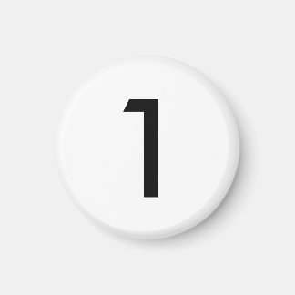 Give me a 1 (white) magnet