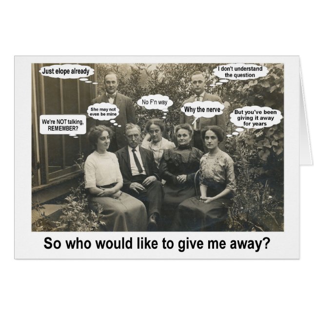 Give me Away? - FUNNY (Front Horizontal)