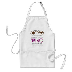 Give Me Coffee and Wine Apron