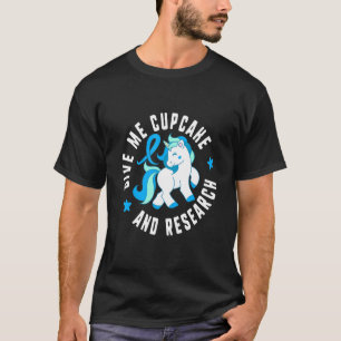 Give Me Cupcake And Research Diabetes T1 Awareness T-Shirt