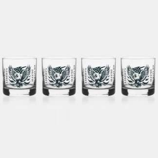 Give me liberty or give me death Drinkware Set Whiskey Glass