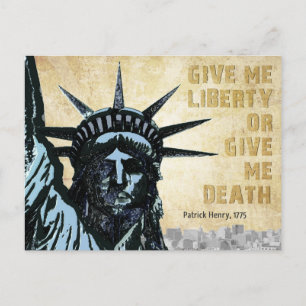 Give Me Liberty Postcard