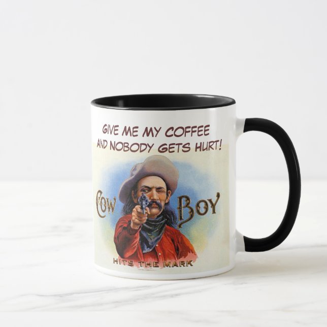 Give Me My Coffee and Nobody Gets Hurt! Mug (Right)