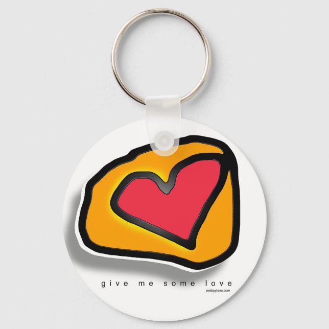 Give me some Love Key Ring (Front)