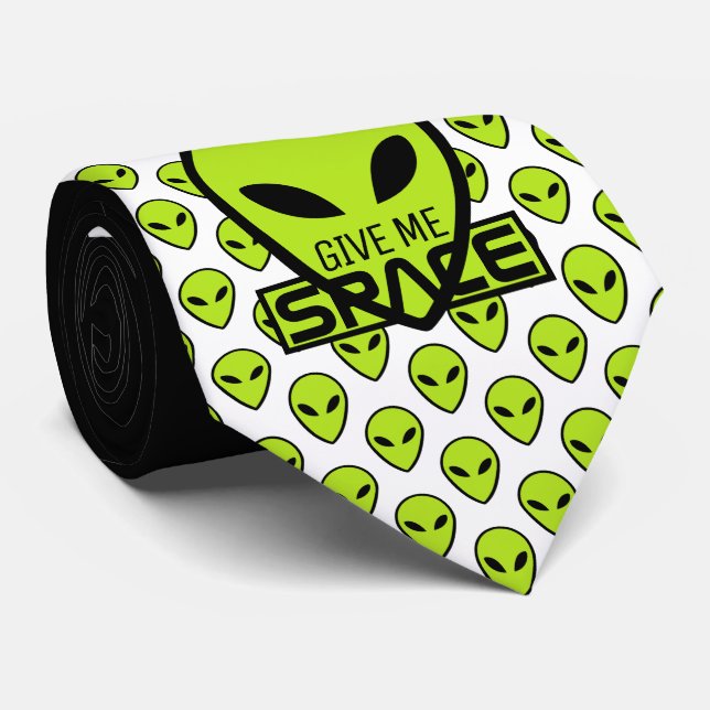 Give Me Space, Extraterrestrial Alien Tie (Rolled)