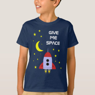 Give Me Space Rocket Ship And Stars T-Shirt