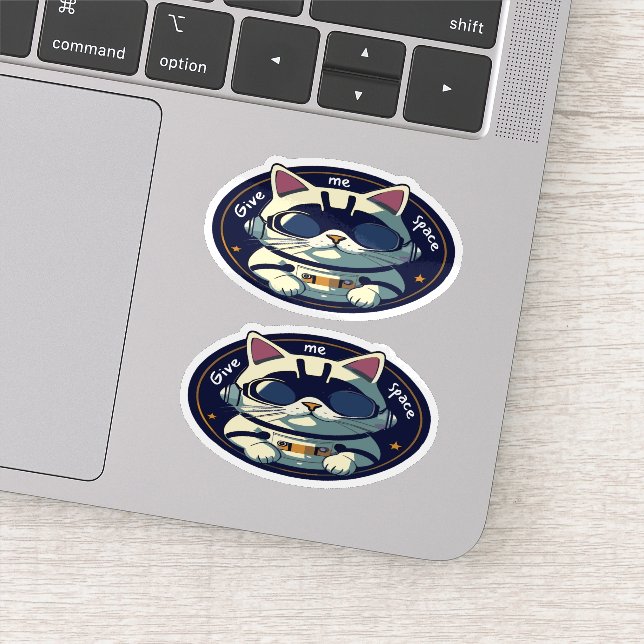 Give Me Space Sticker  (Detail)