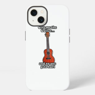Give me the guitar and no one gets hurt. colorful iPhone 13 case