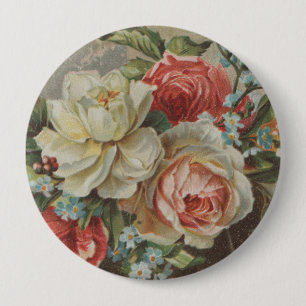 Give me thine heart Antique Cottagecore Valentine 10 Cm Round Badge