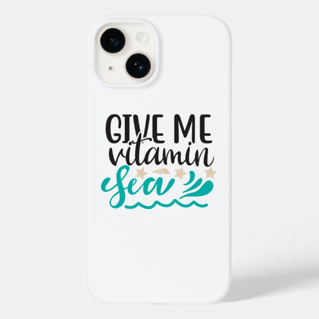 Give Me Vitamin Sea Case-Mate iPhone Case (Back)