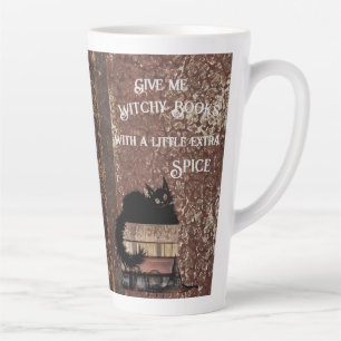 Give Me Witchy Books With A Little Extra Spice Latte Mug