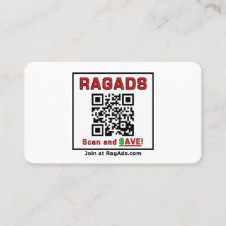 Give out RAGADS business cards and GET PAID!