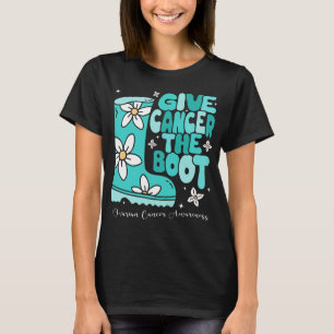 Give Ovarian Cancer the Boot Shirt