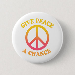 'Give Peace a Chance' Button