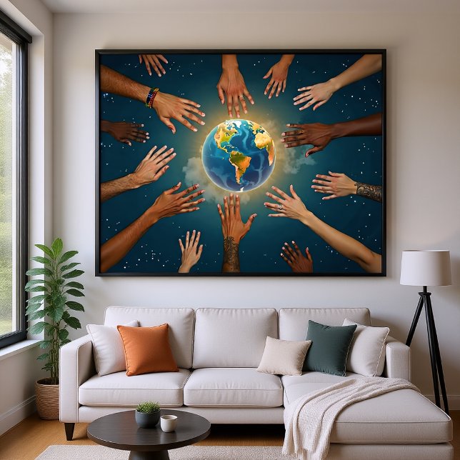 Give Peace A Chance Glossy Poster (Creator Uploaded)