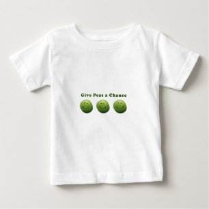 Give Peas a Chance Baby T-Shirt