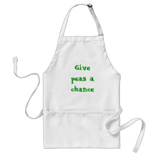 Give peas a chance standard apron