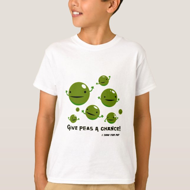 Give Peas a Chance T-Shirt (Front)