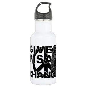 Give Pisa Chance custom 532 Ml Water Bottle