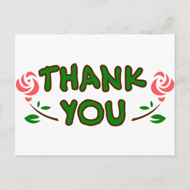 give thank you card (Front)